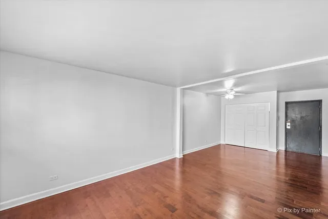 wooden floor in an empty room