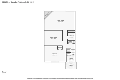 $339,900 | 1004 River Oaks Drive, Pittsburgh, PA 15215