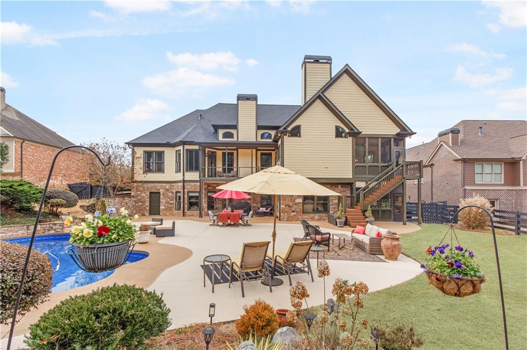 154 Gold Leaf Trail Powder Springs, GA 30127 - Photo 2 of 61 a view of a house with sitting area and furniture