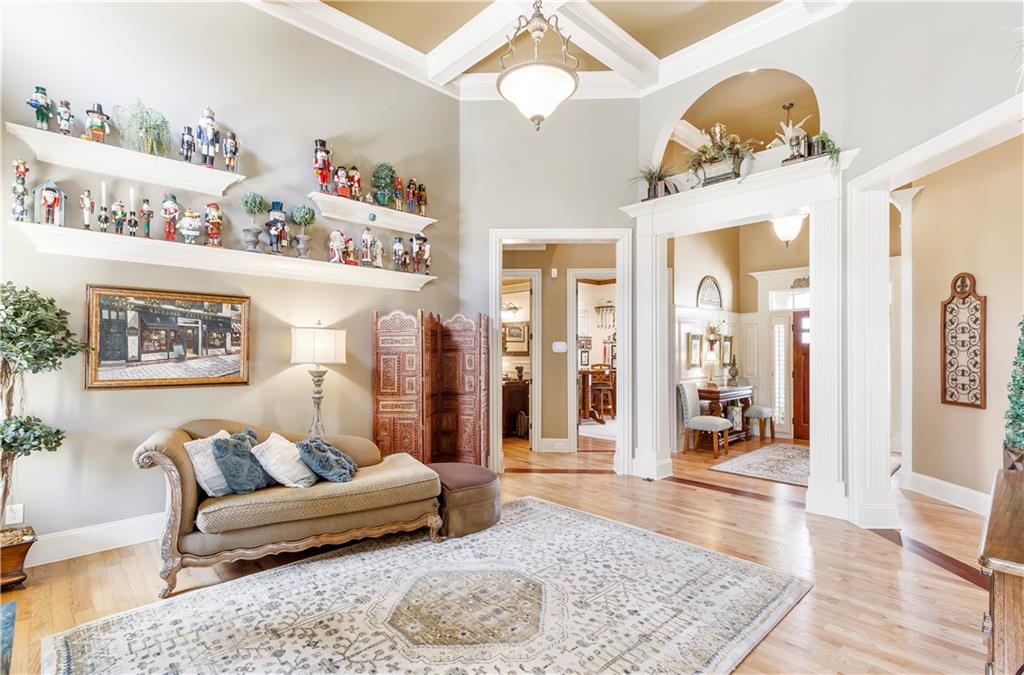 154 Gold Leaf Trail Powder Springs, GA 30127 - Photo 8 of 61 a living room with furniture and a rug