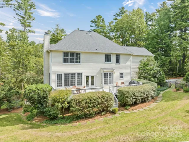 a aerial view of a house