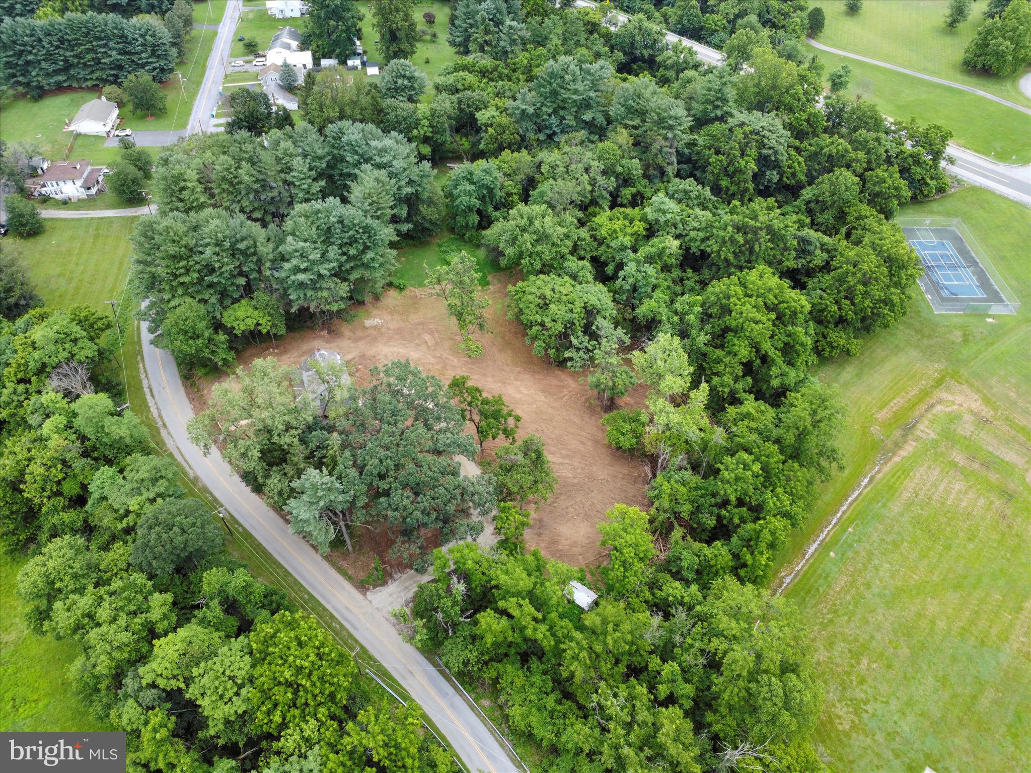 3305 Gapland Road Rohrersville, MD 21779 - Photo 21 of 27 an aerial view of residential house with outdoor space and trees all around