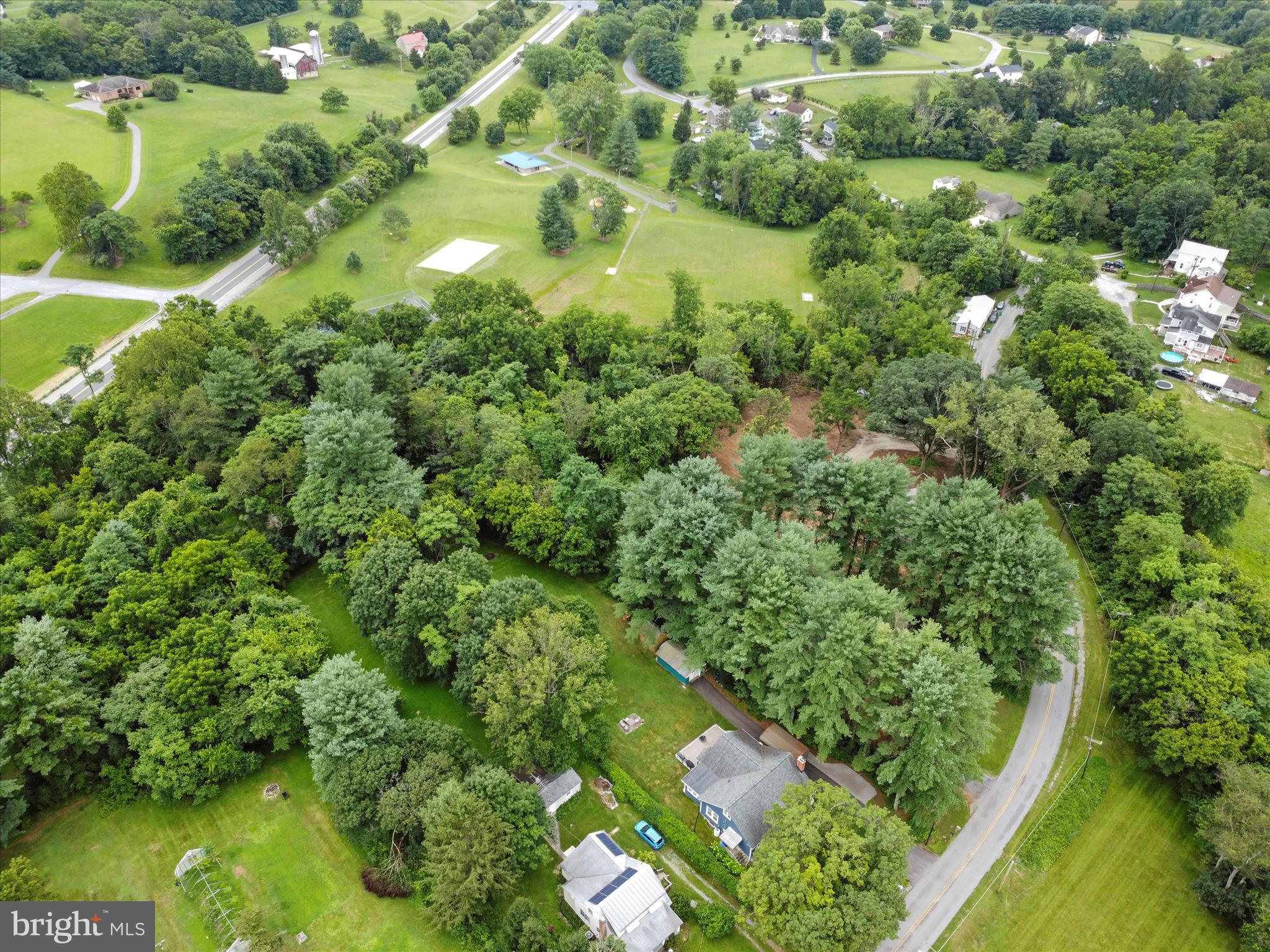 3305 Gapland Road Rohrersville, MD 21779 - Photo 24 of 27 an aerial view of residential houses with outdoor space and trees