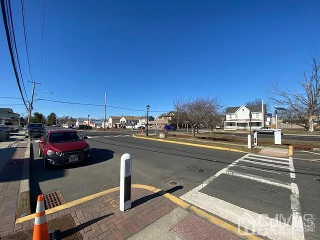 a outdoor view with a sitting space