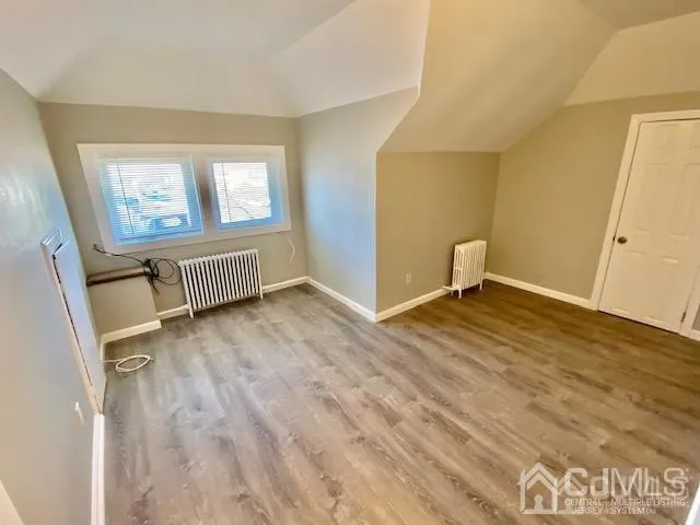 a view of livingroom with hardwood floor and window