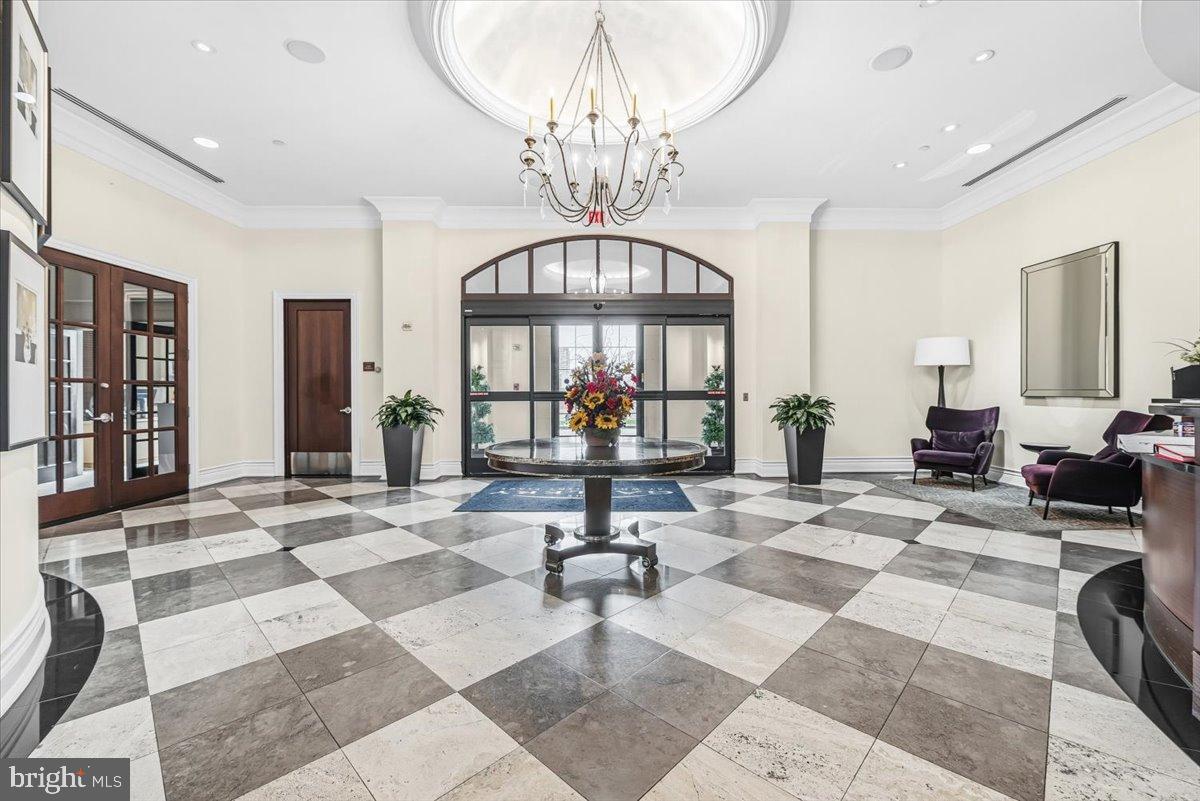 11710 Old Georgetown Road, Unit 121 North Bethesda, MD 20852 - Photo 19 of 35 a view of a entryway with furniture