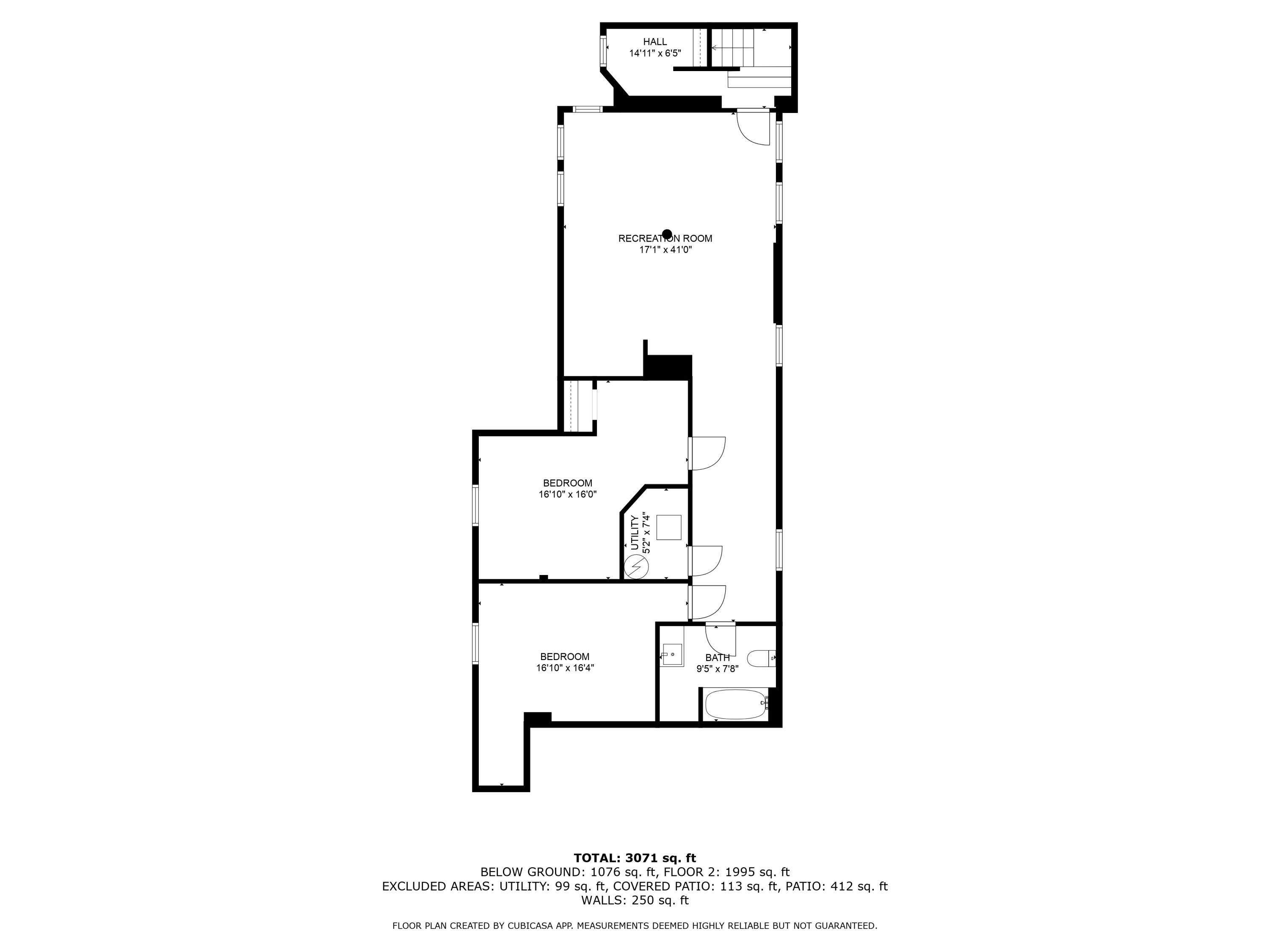 246 142nd Street Hammond, IN 46327 - Photo 28 of 30 a picture of a floor plan