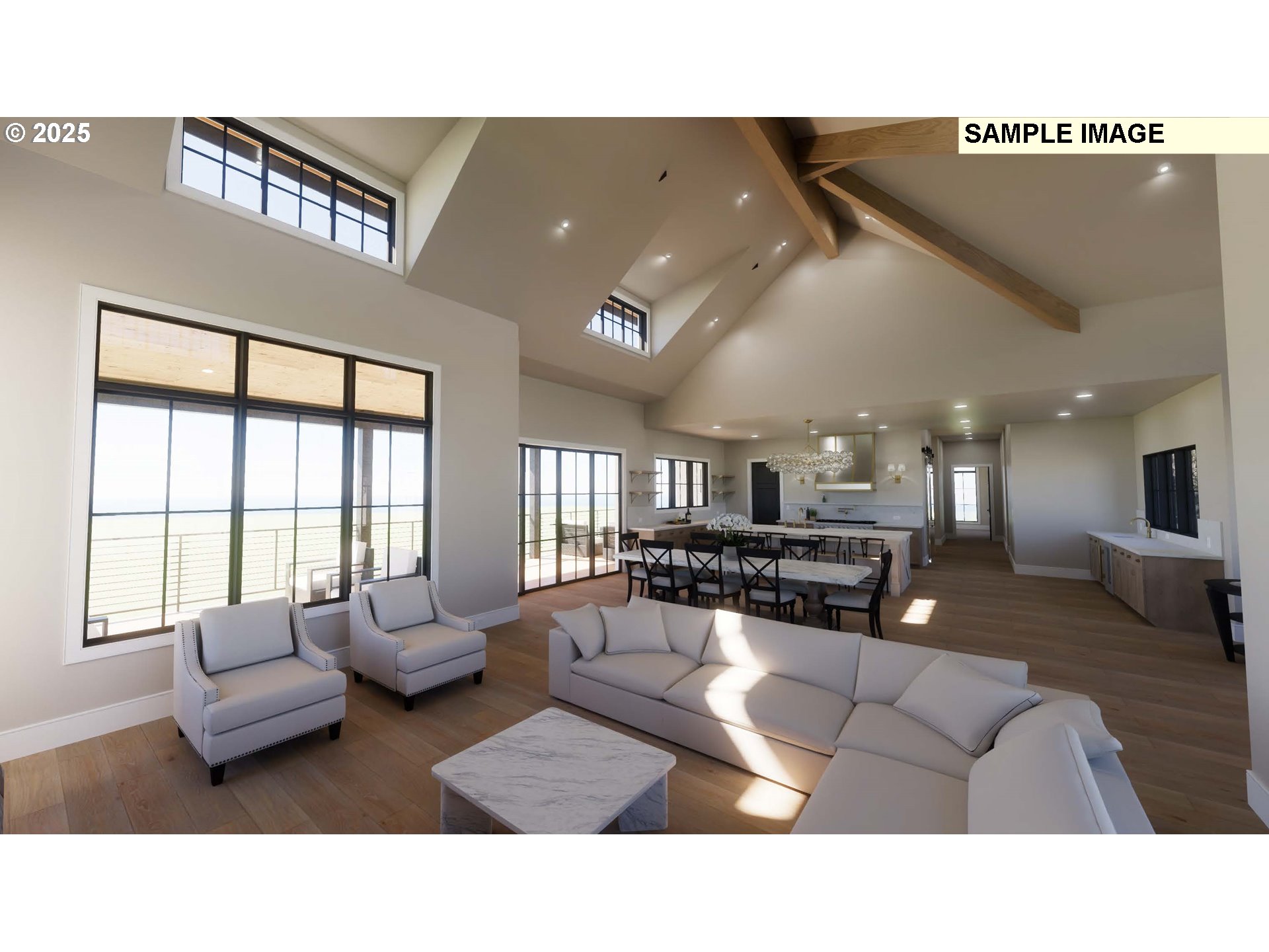 527 Southwest Hoffman Road West Linn, OR 97068 - Photo 11 of 33 a living room with furniture and a large window