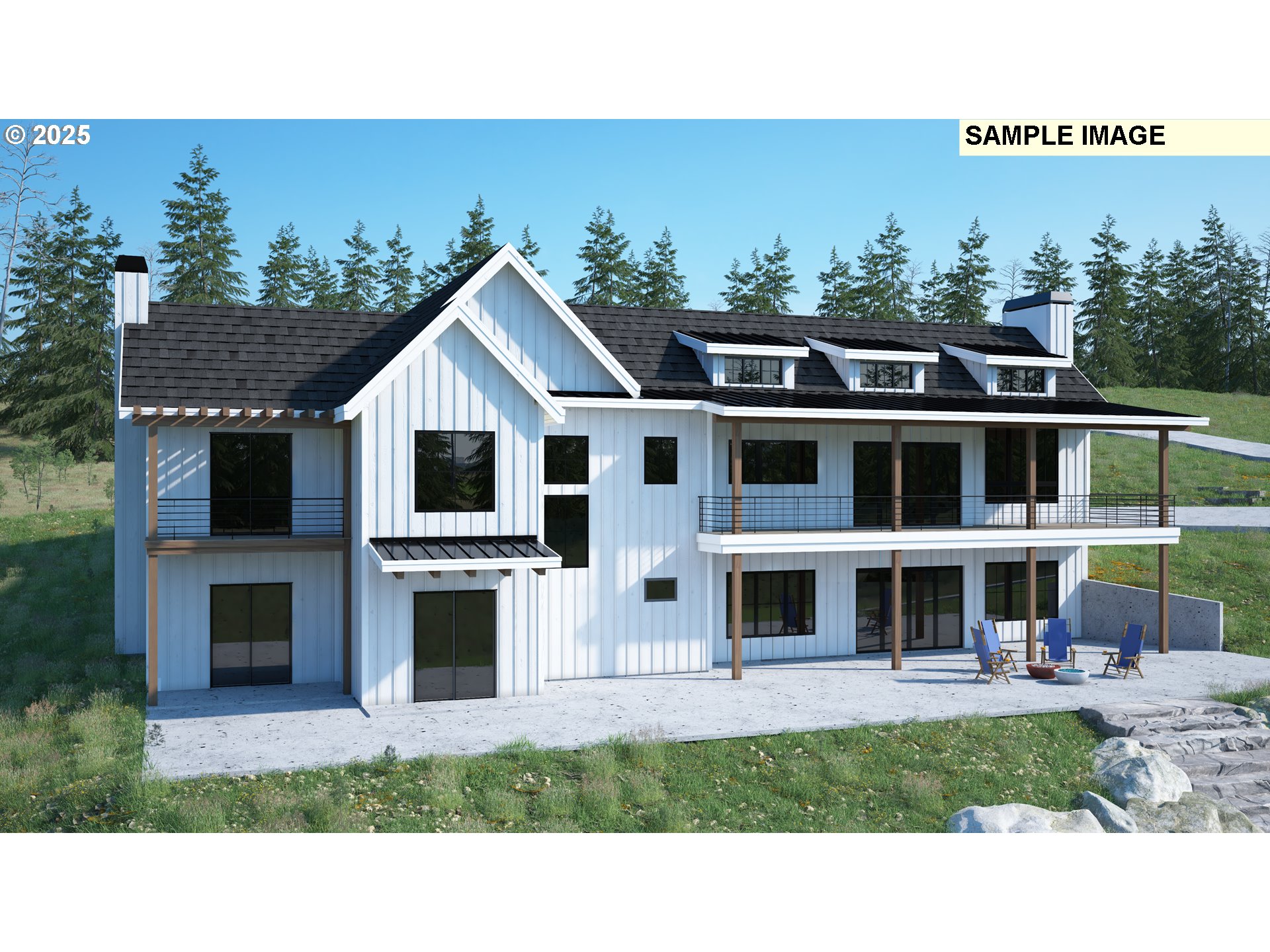 527 Southwest Hoffman Road West Linn, OR 97068 - Photo 2 of 33 a black and white photo of a house