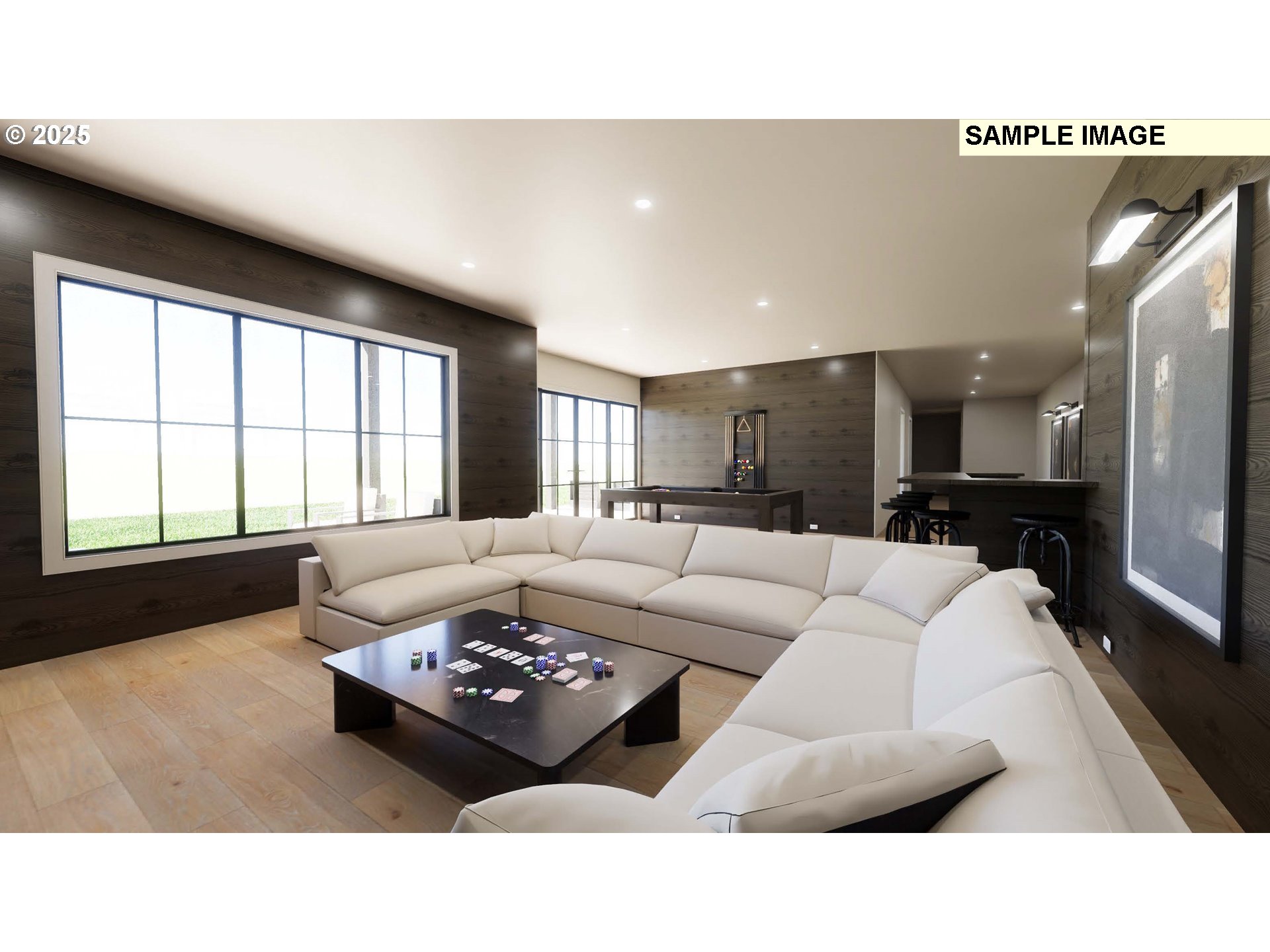 527 Southwest Hoffman Road West Linn, OR 97068 - Photo 28 of 33 a living room with furniture and a large window