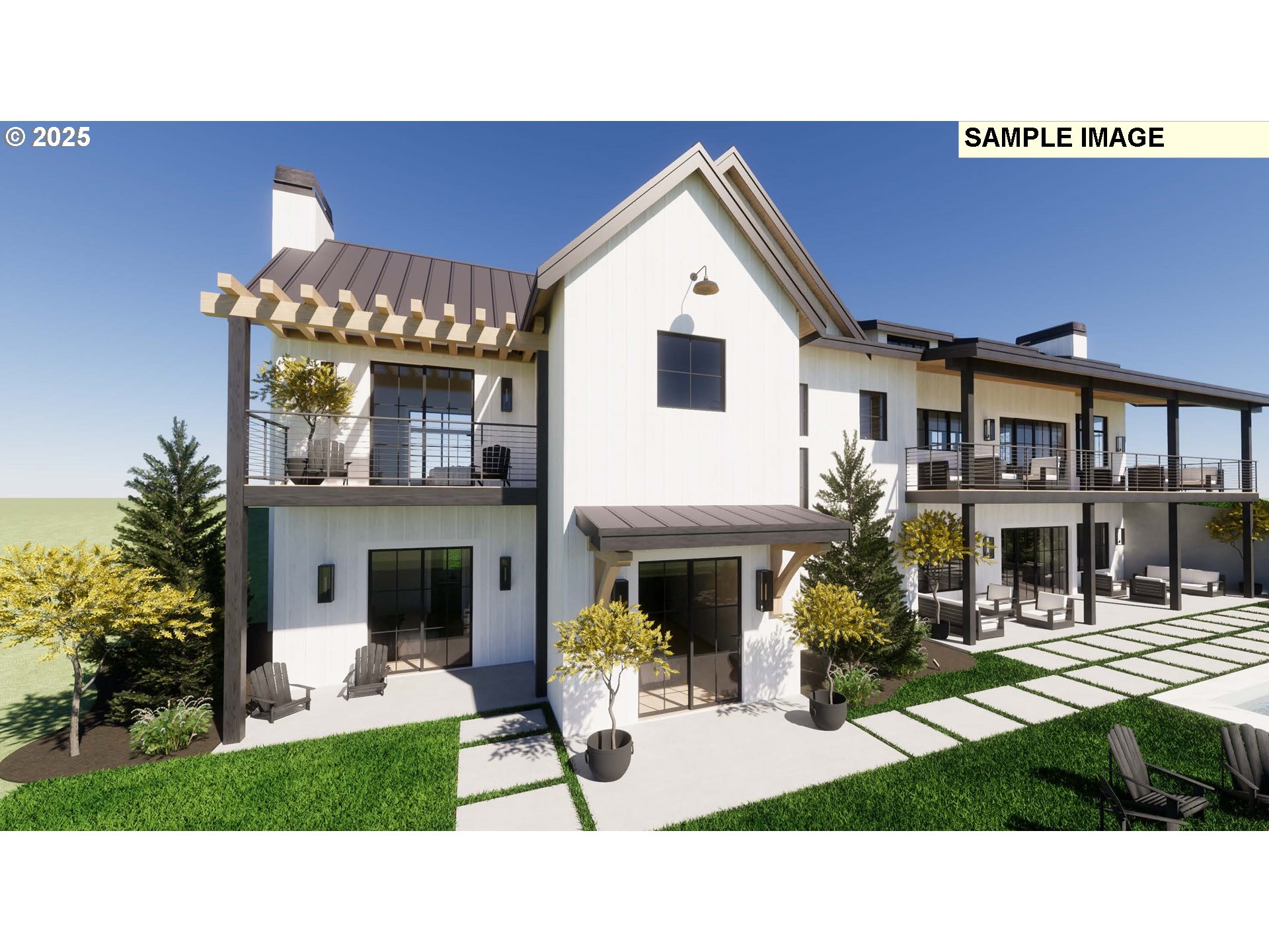 527 Southwest Hoffman Road West Linn, OR 97068 - Photo 30 of 33 a house view with a sitting space garden and patio