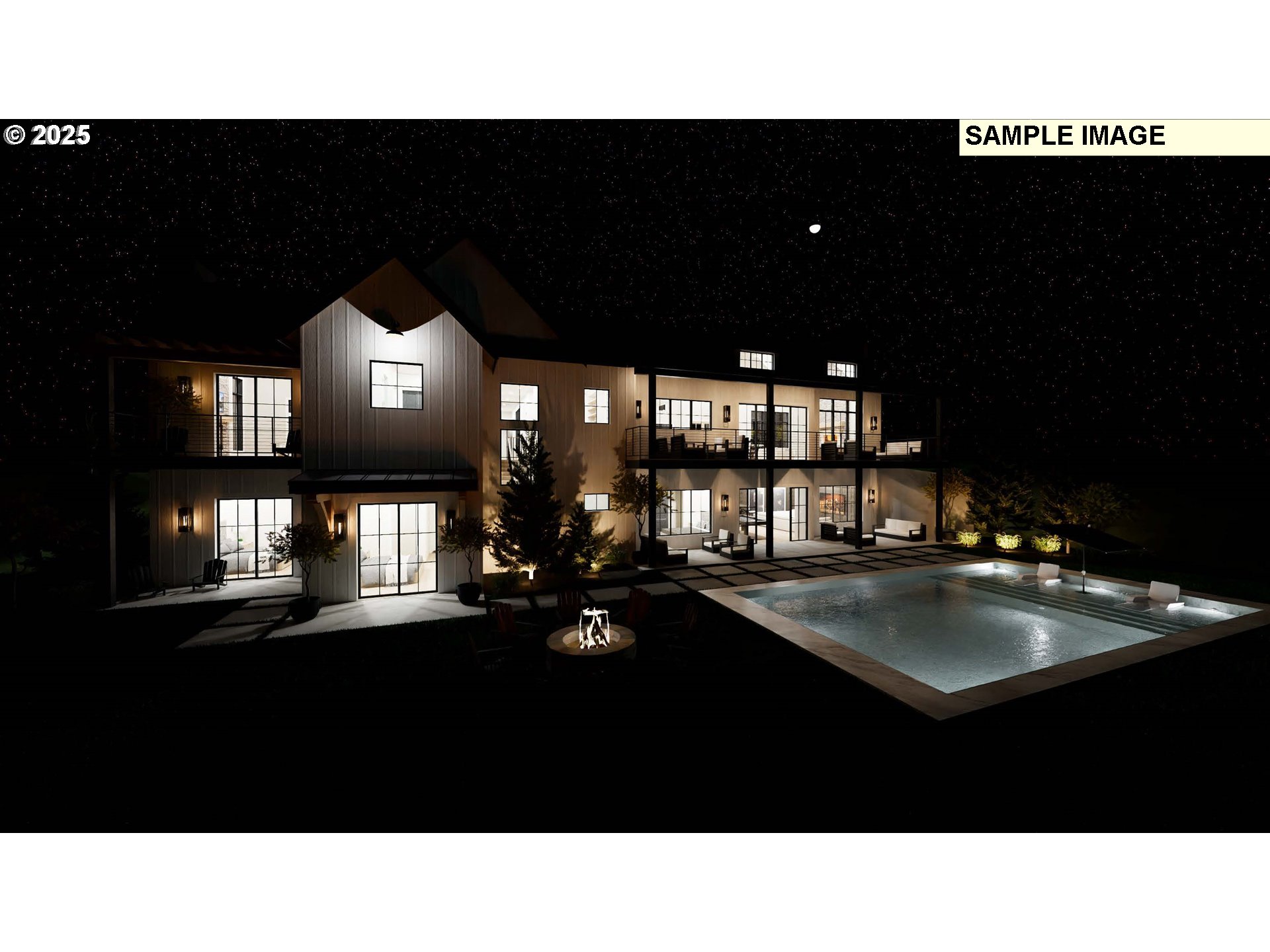 527 Southwest Hoffman Road West Linn, OR 97068 - Photo 33 of 33 a black and white photo of a living room