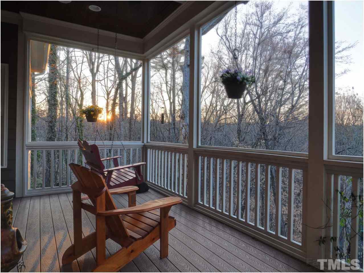 3408 Ocotea Street Raleigh, NC 27607 - Photo 7 of 25 a view of a two chairs in the balcony