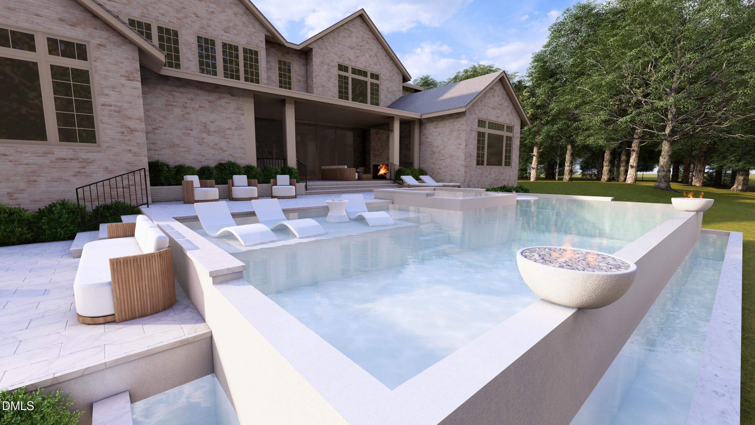 7117 North Ridge Drive Raleigh, NC 27615 - Photo 2 of 91 Outdoor Living Rendering