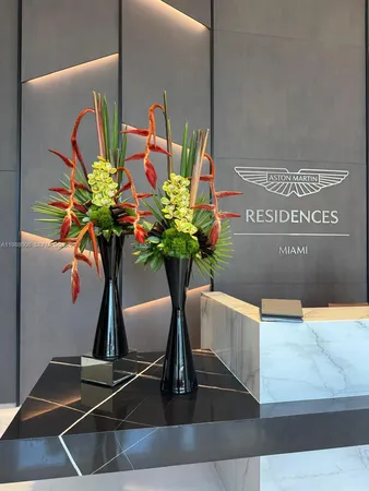 a view of a entryway with flower pots