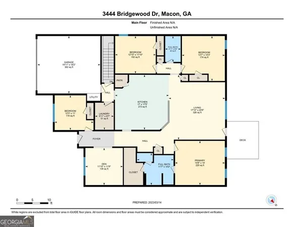 $2,295 | 3444 Bridgewood Drive, Macon, GA 31216
