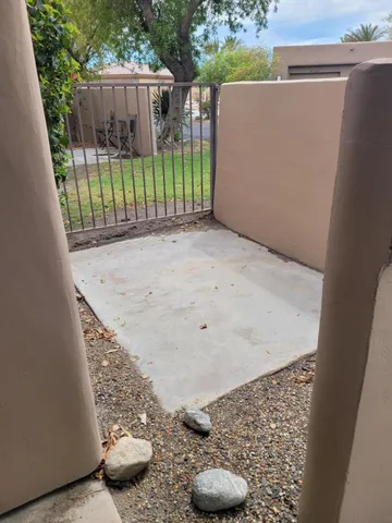 a view of outdoor space and deck