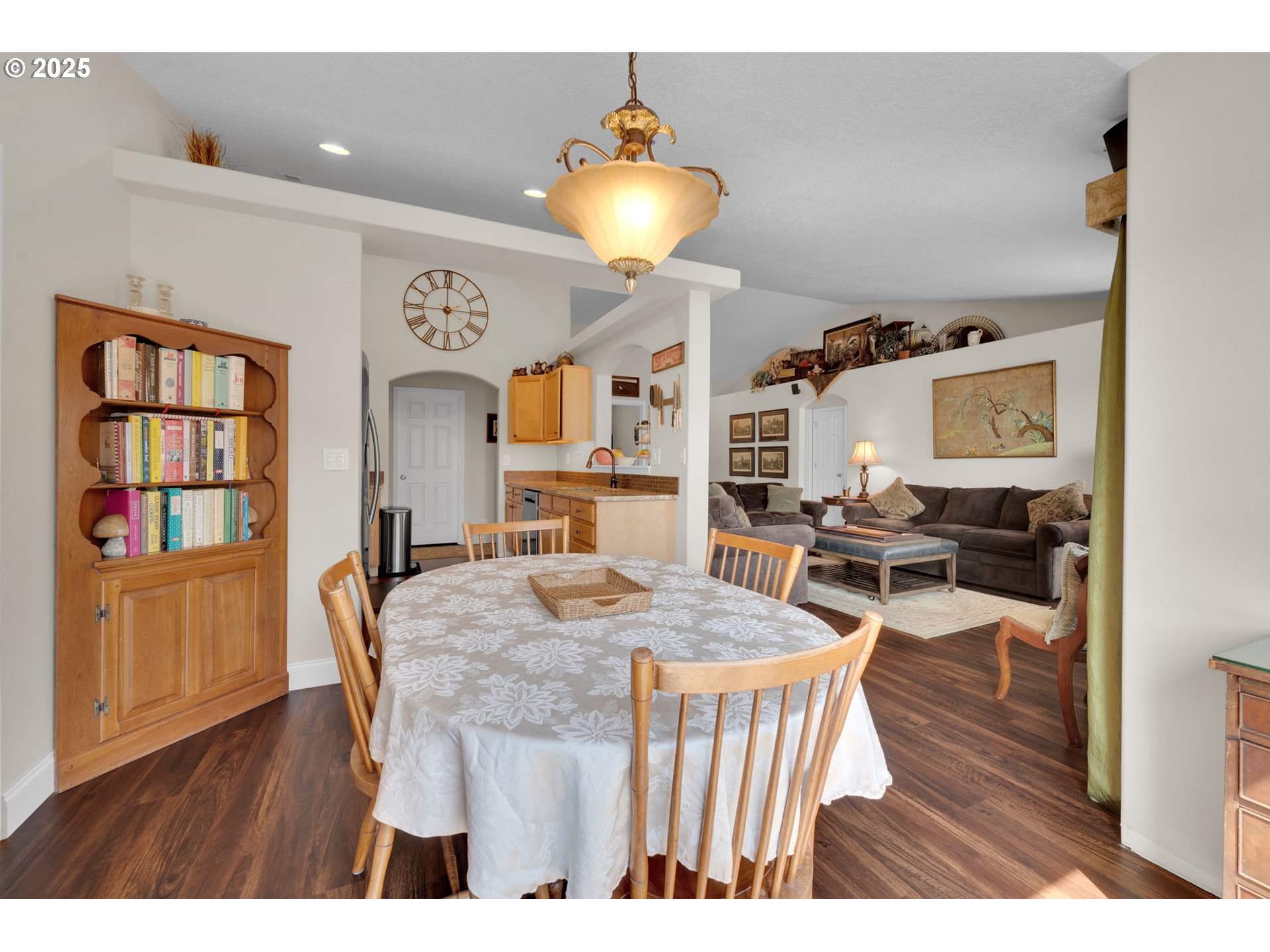 6057 Pebble Court Springfield, OR 97478 - Photo 11 of 42 a dining room with furniture and wooden floor