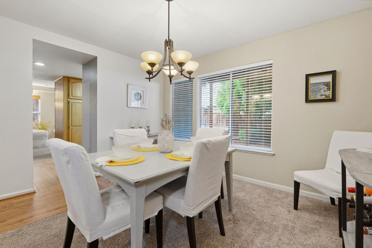 303 Dry Creek Road Aptos, CA 95003 - Photo 16 of 41 a view of a dining room with furniture window and outside view