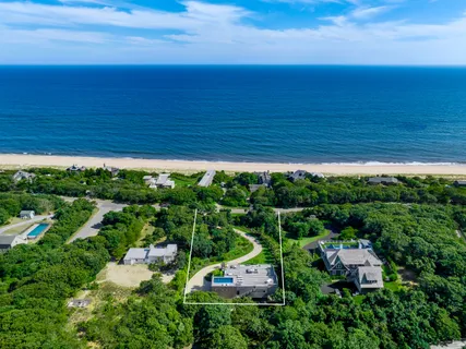 a view of a city with ocean view