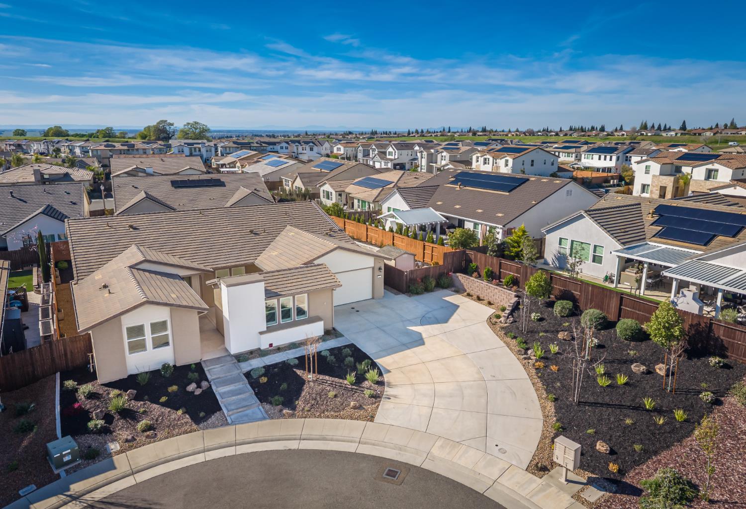 124 Basile Court Lincoln, CA 95648 - Photo 3 of 64 aerial view of residential area