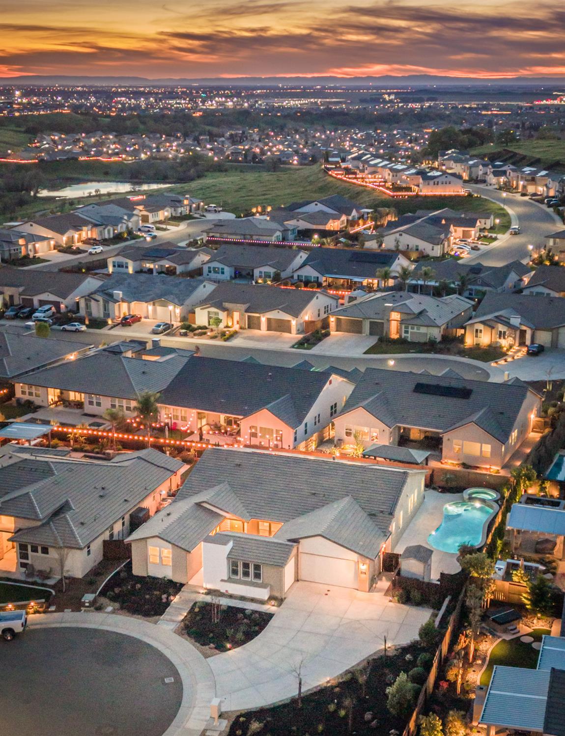 124 Basile Court Lincoln, CA 95648 - Photo 49 of 55 drone / aerial view