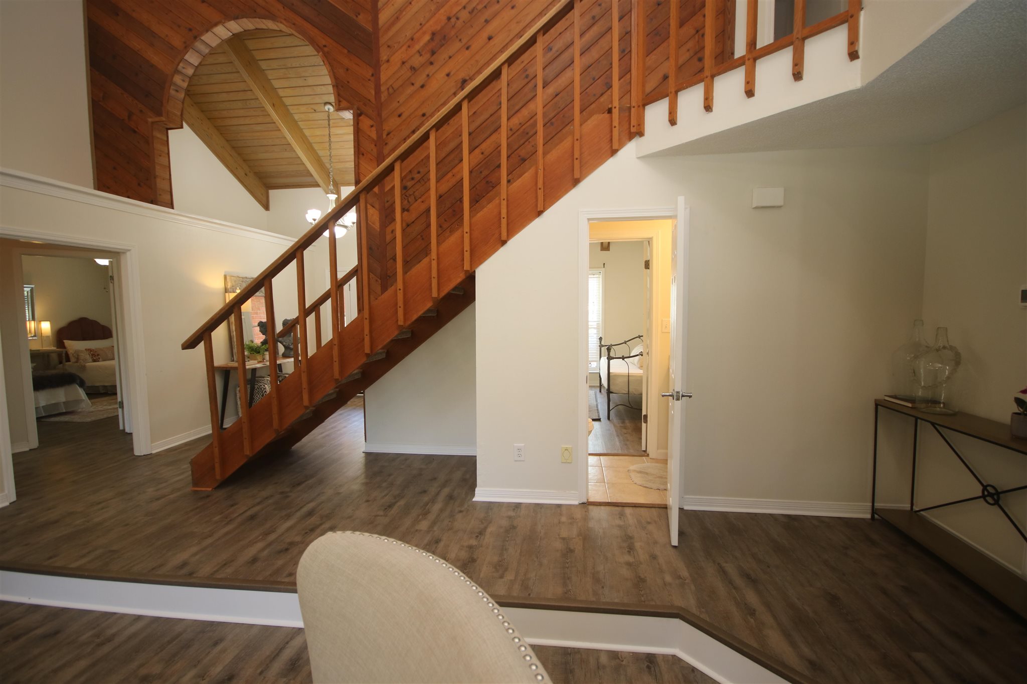 5425 Rowe Trail Pace, FL 32571 - Photo 12 of 50 a view of entryway and hall with wooden floor
