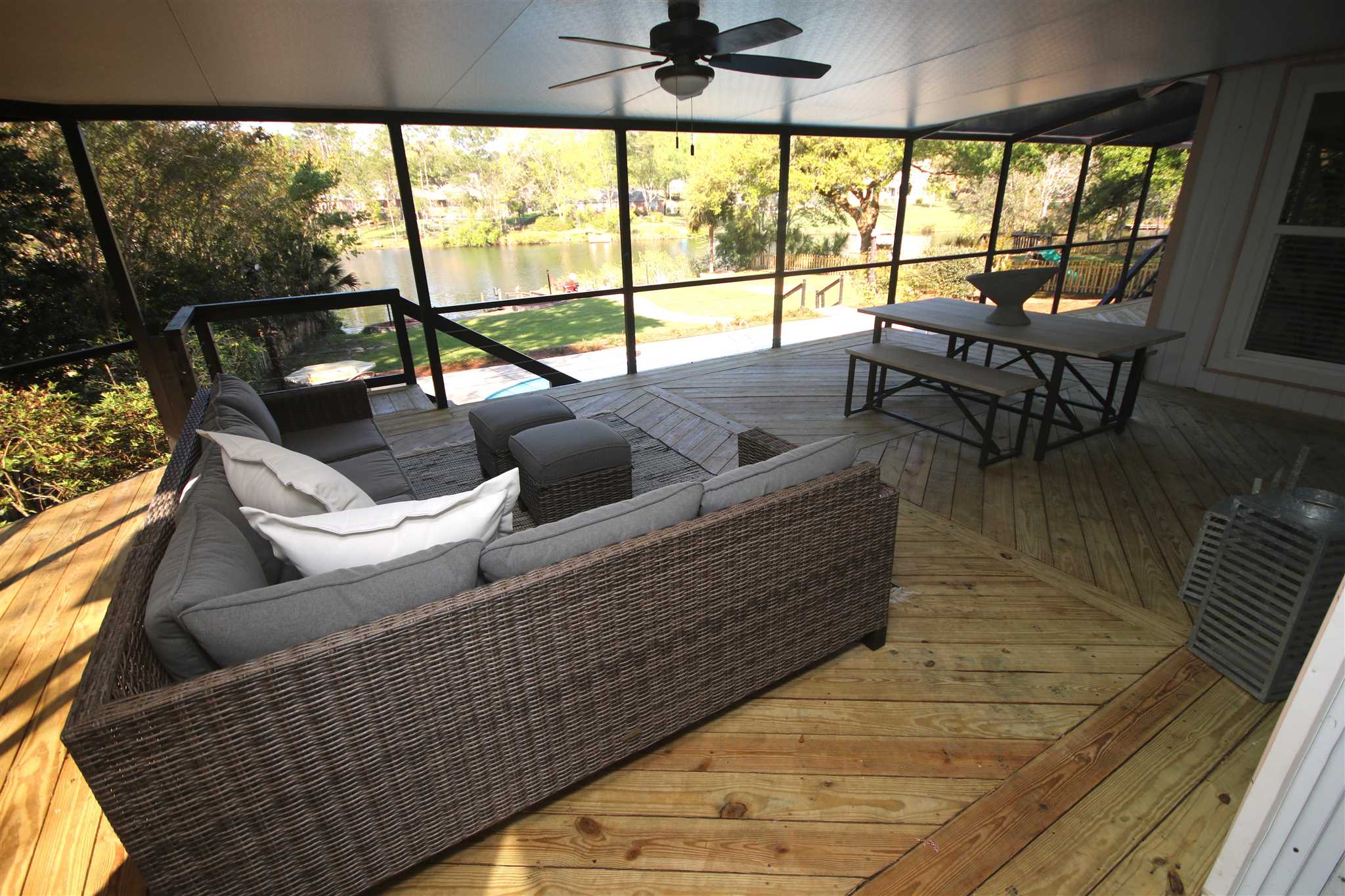 5425 Rowe Trail Pace, FL 32571 - Photo 43 of 50 kitchen/ dining room w/ of the lake view.