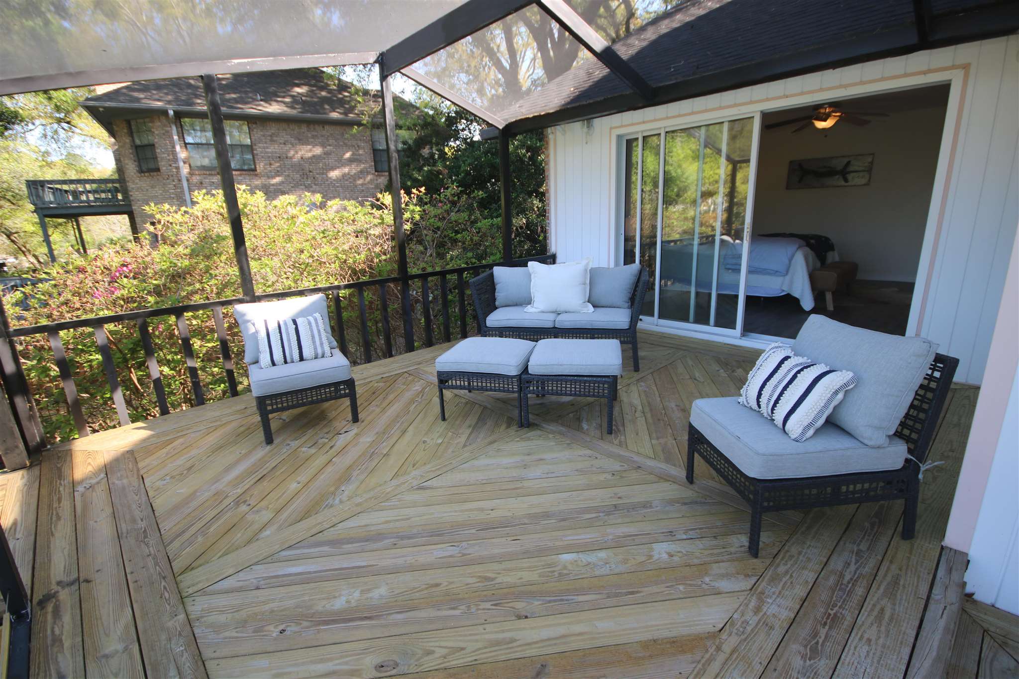 5425 Rowe Trail Pace, FL 32571 - Photo 46 of 50 a outdoor living room with furniture and a large window