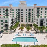 a front view of a building