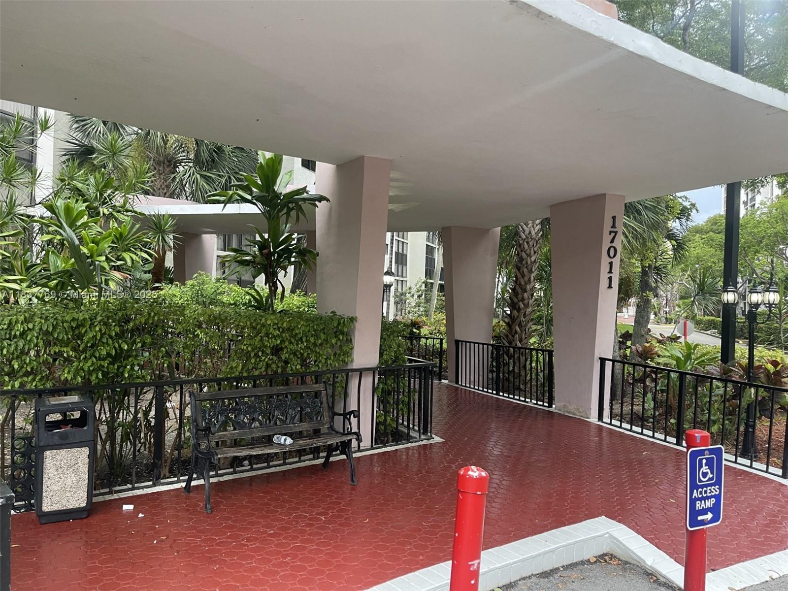 17011 North Bay Road, Unit 406 Sunny Isles Beach, FL 33160 - Photo 11 of 12 a view of a balcony with an outdoor space