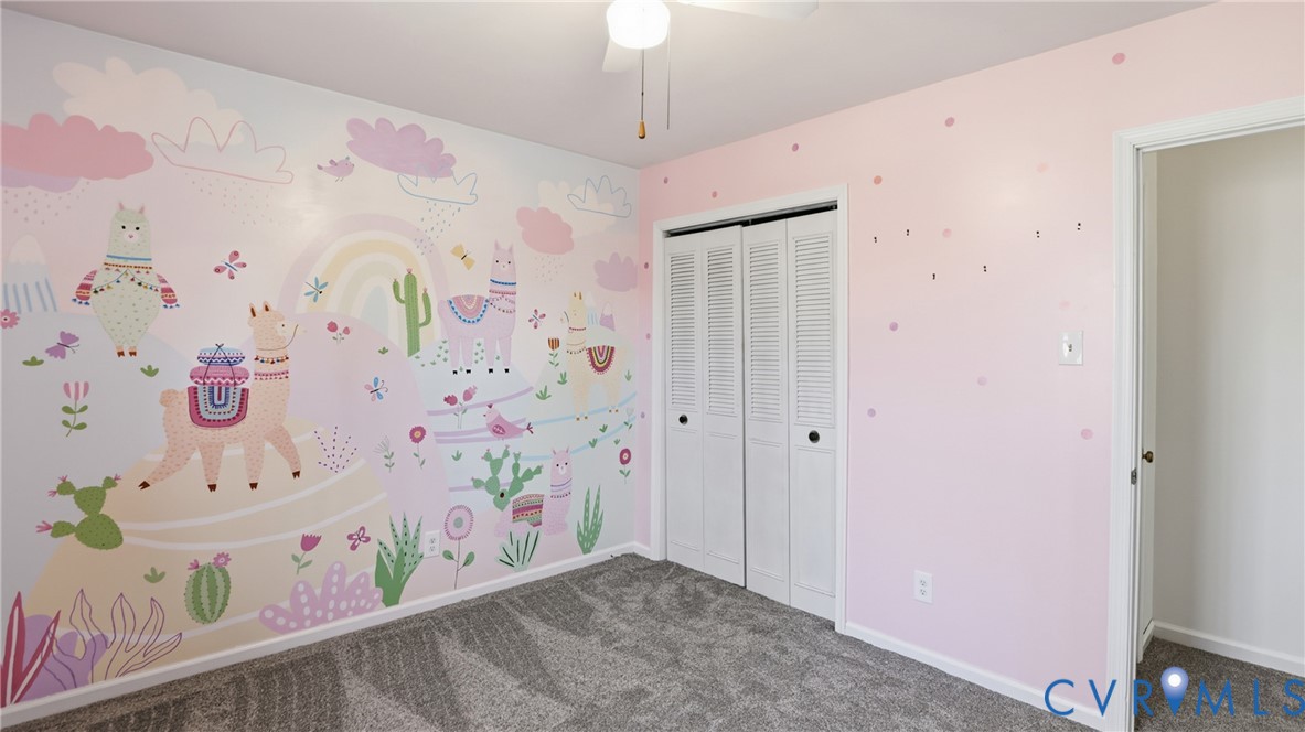 408 Springdale Avenue Colonial Heights, VA 23834 - Photo 31 of 49 Unfurnished bedroom with a closet, carpet flooring