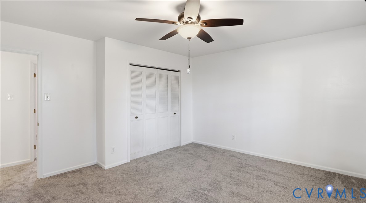 408 Springdale Avenue Colonial Heights, VA 23834 - Photo 35 of 49 Unfurnished bedroom with light colored carpet, a c