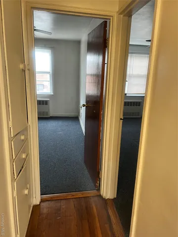 wooden floor in a gallery