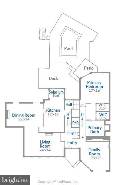 914 Rolandvue Road Baltimore, MD 21204 - Photo 42 of 45 Main level floor plan