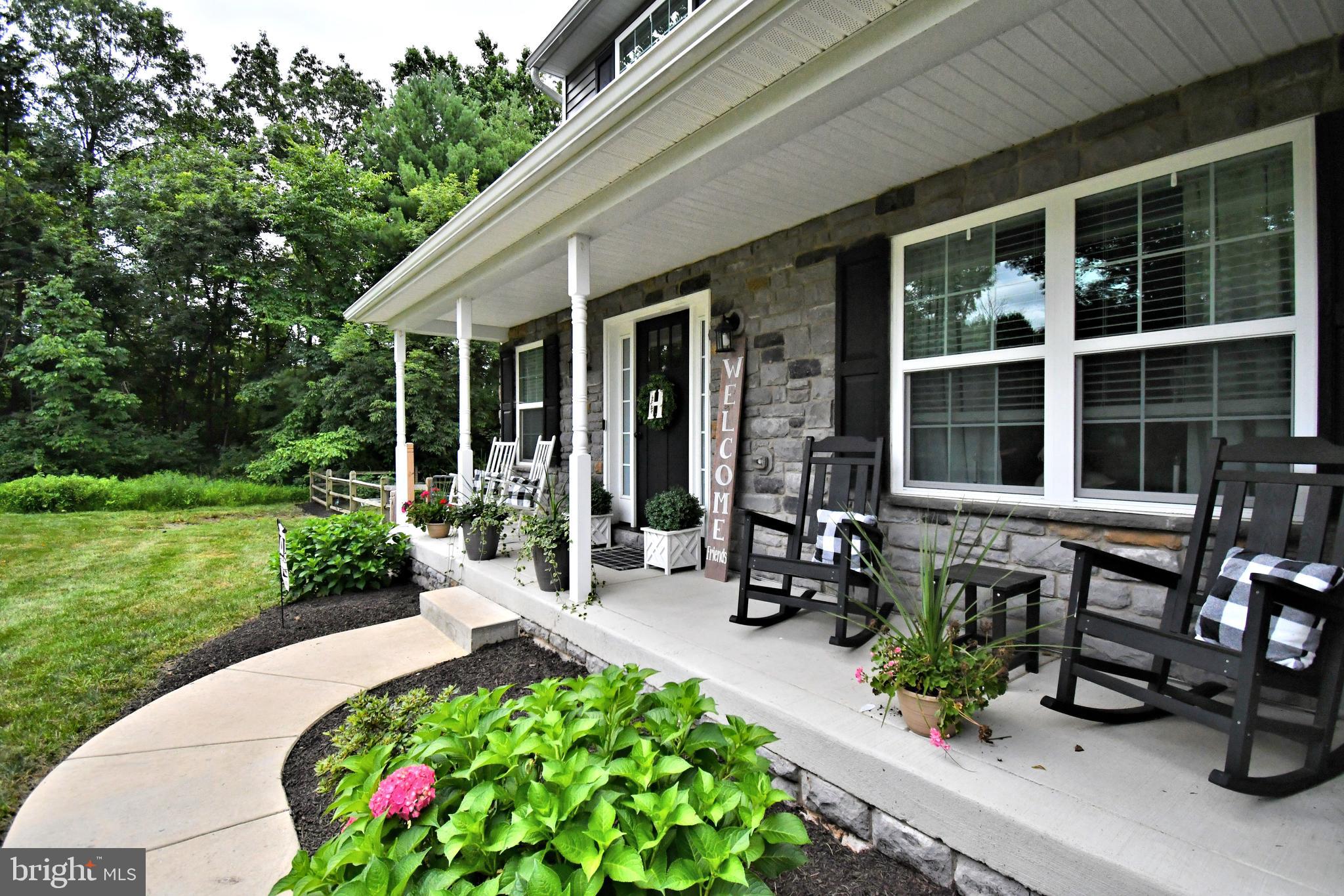 2312 Little Road Perkiomenville, PA 18074 - Photo 3 of 60 Welcoming porch at entrance