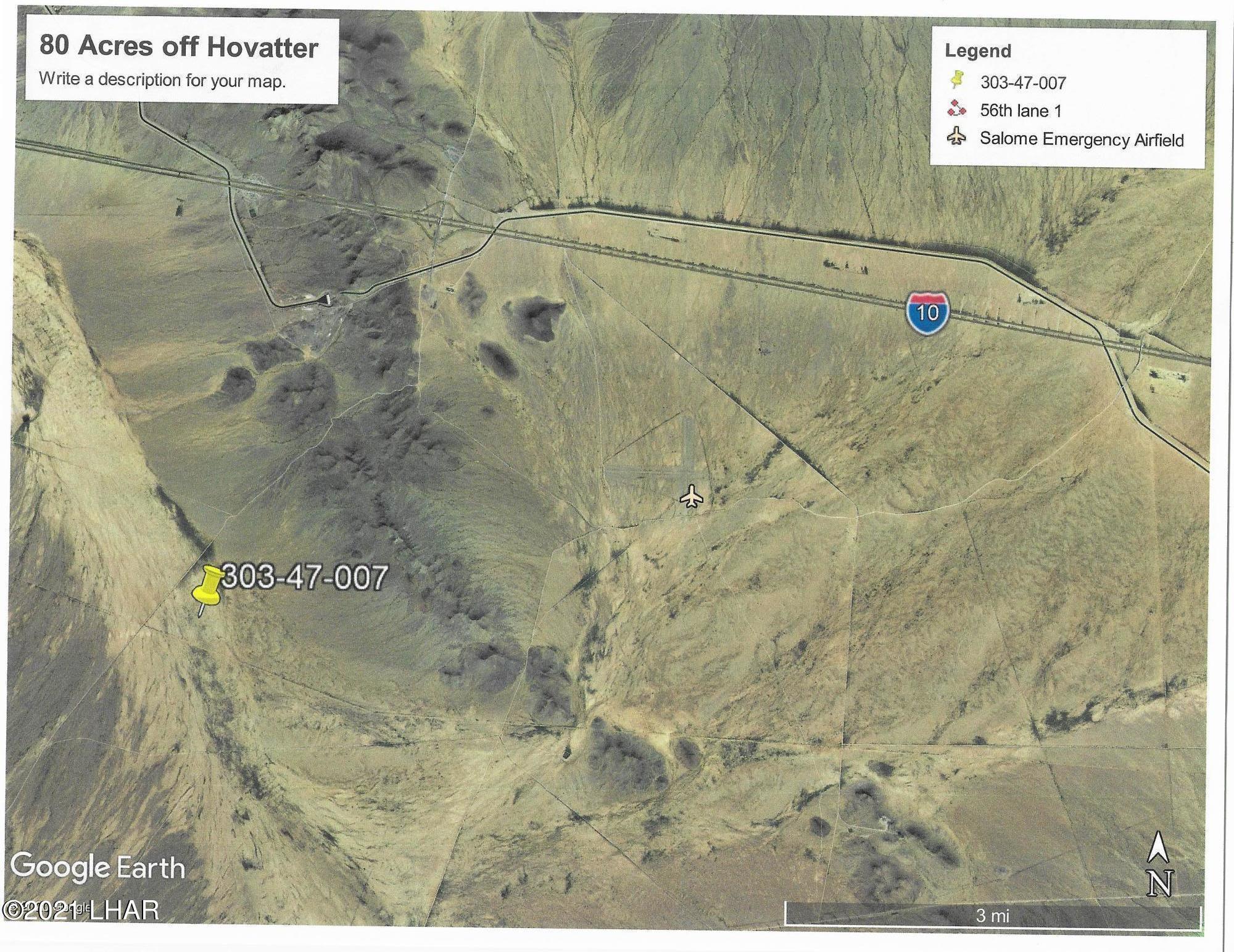 30347007 Hovatter Road Salome, AZ 85348 - Photo 1 of 3 80Acres Hovatter