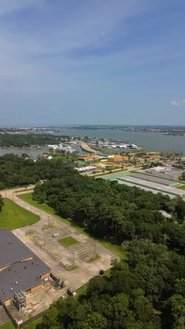 a view of an ocean and beach