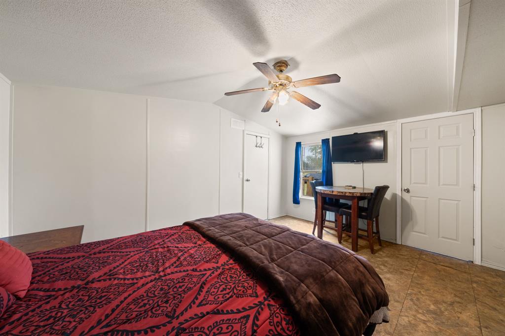 1304 Rains County Road 1530 Point, TX 75472 - Photo 18 of 40 a bedroom with a bed a desk and chair