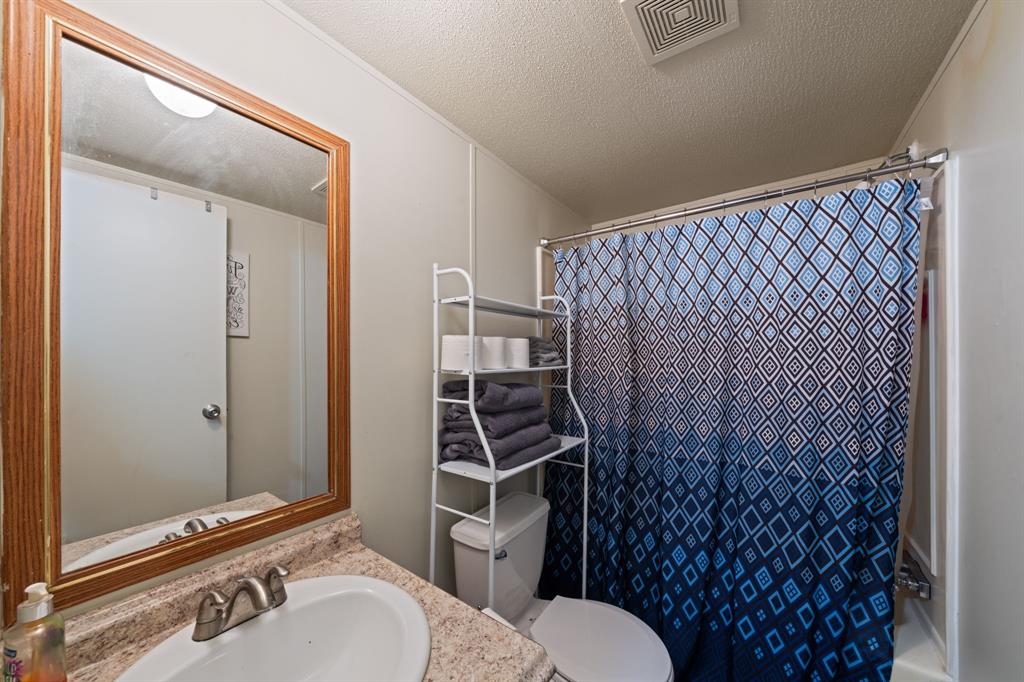 1304 Rains County Road 1530 Point, TX 75472 - Photo 23 of 40 a bathroom with a sink toilet and shower