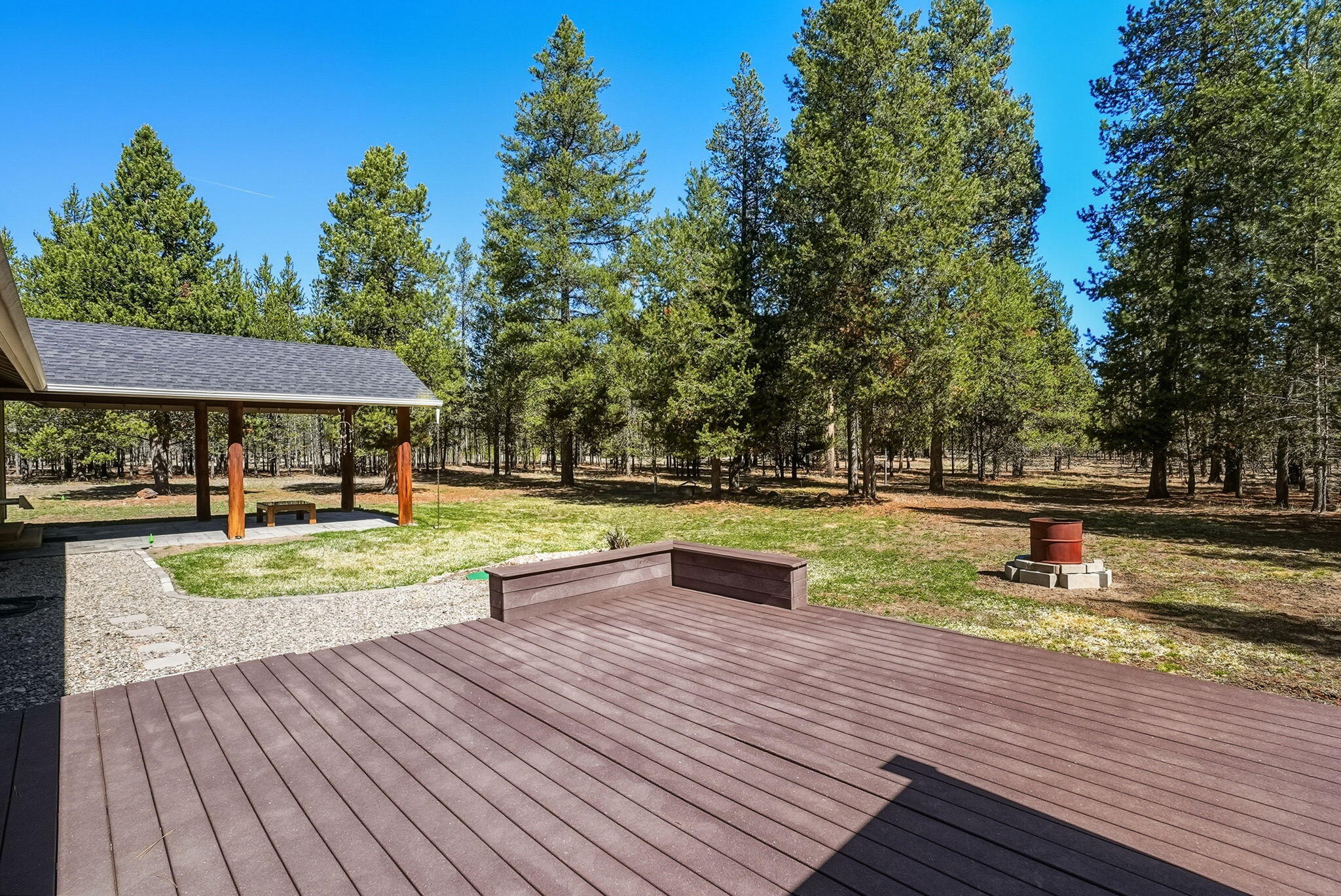 52220 Dorrance Meadow Road La Pine, OR 97739 - Photo 39 of 56 composite deck off primary bedroom