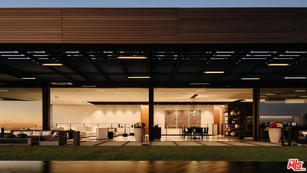 a view of a building with yard