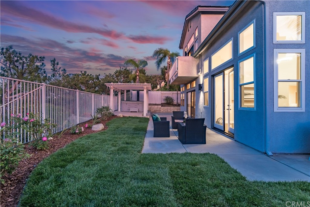 3171 Diamond View Street Corona, CA 92882 - Photo 51 of 59 a view of a house with backyard and sitting area