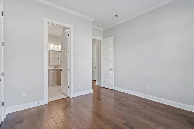 wooden floor in an empty room