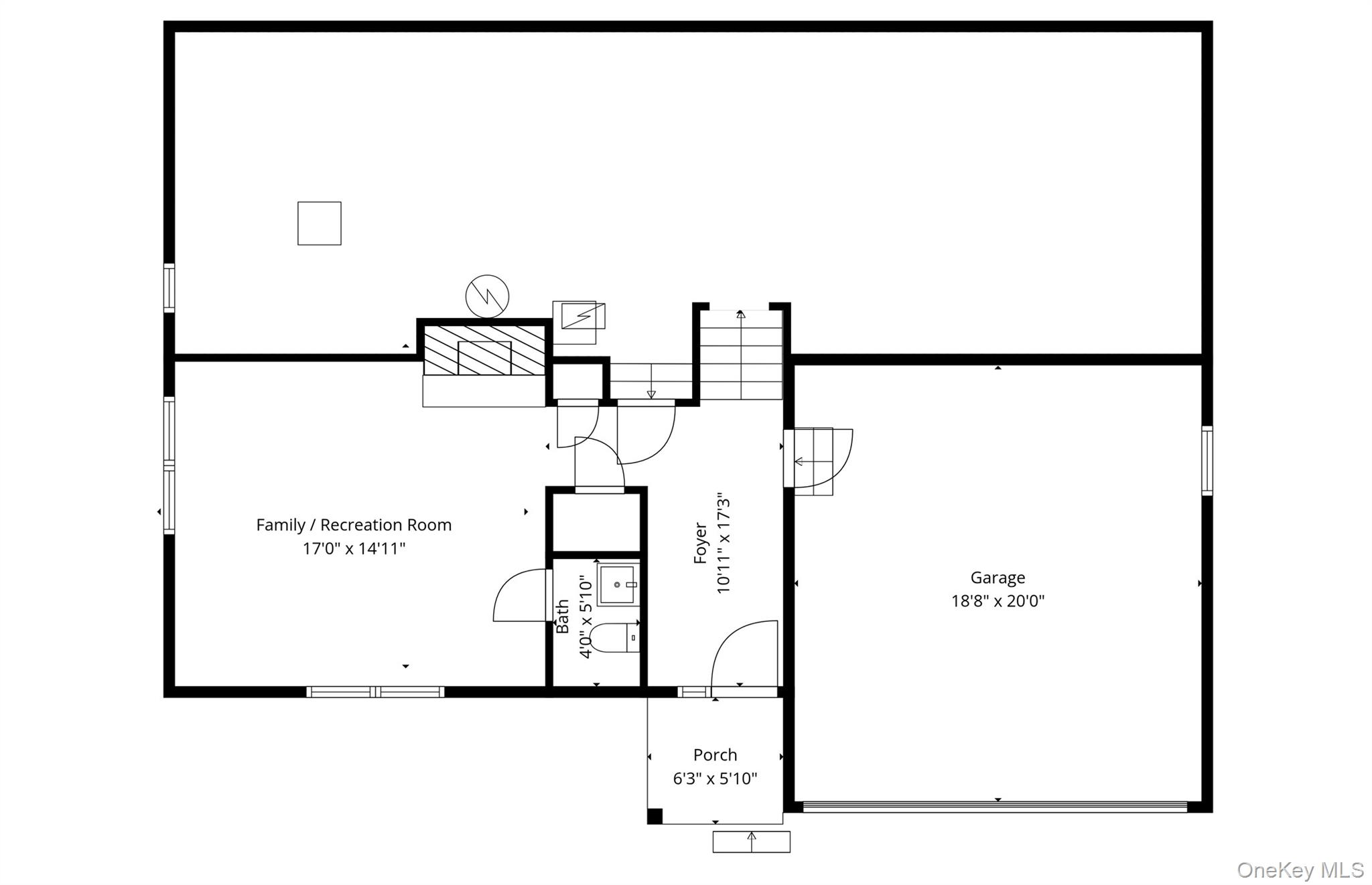 24 Country Road Mamaroneck, NY 10543 - Photo 34 of 37 a picture of a floor plan