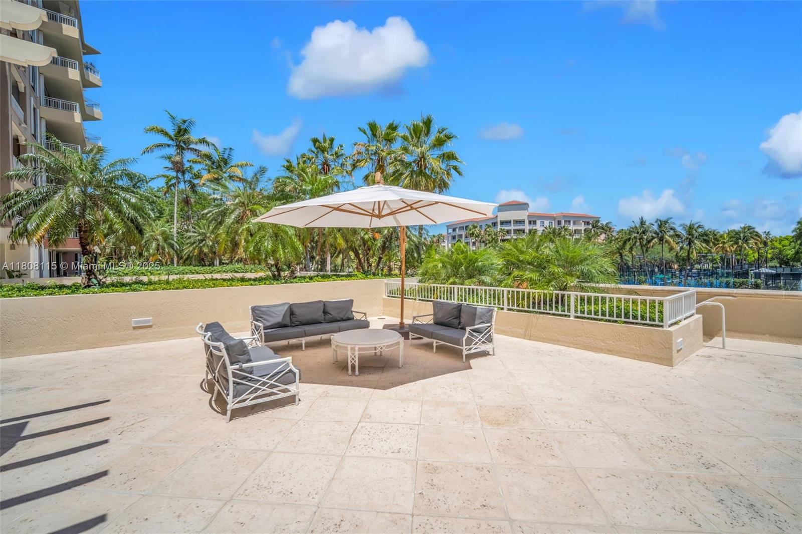 765 Crandon Boulevard, Unit 109 Key Biscayne, FL 33149 - Photo 17 of 21 a view of outdoor space with seating space