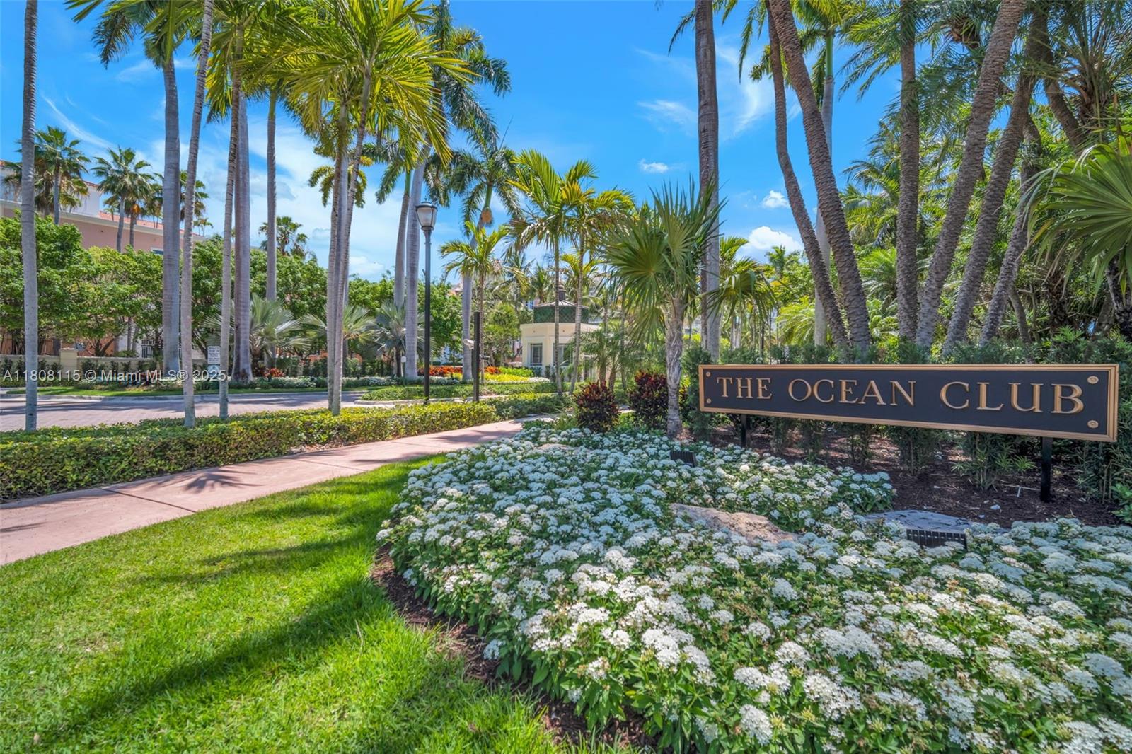 765 Crandon Boulevard, Unit 109 Key Biscayne, FL 33149 - Photo 19 of 21 a view of a yard with palm tree