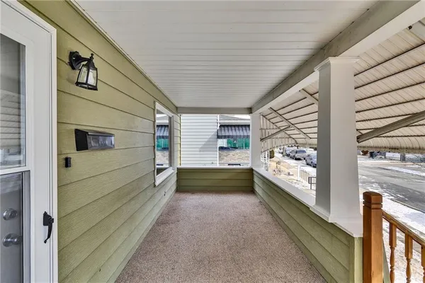 a view of storage and utility room