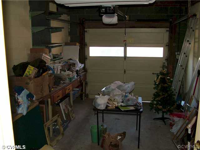 6015 Brookfield Road Richmond, VA 23227 - Photo 16 of 22 Other - inside of garage, note automatic door open
