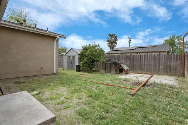 a view of outdoor space and yard